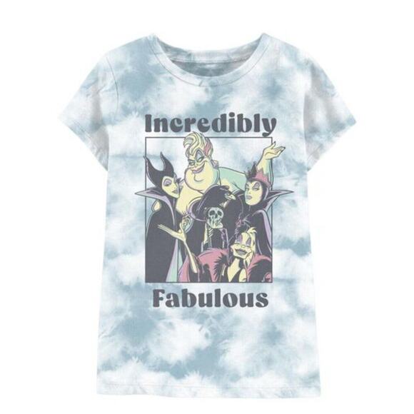 Kid Disney Villains Tee Shirt Fabulous Carter's Kid - Picture 1 of 8